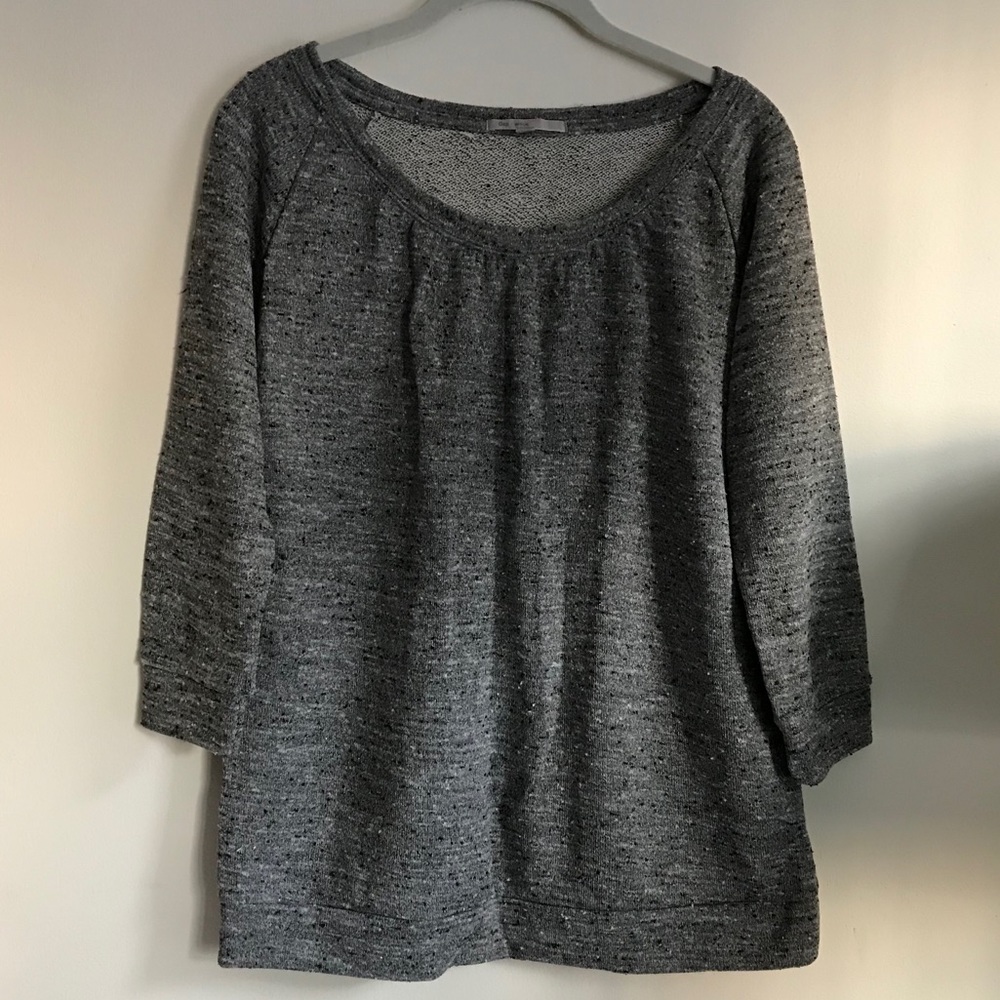 NWOT Gap 3/4 Sleeve French Terry Top